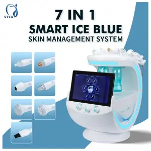 7 in 1 Bubble oxygen machine with skin analysis