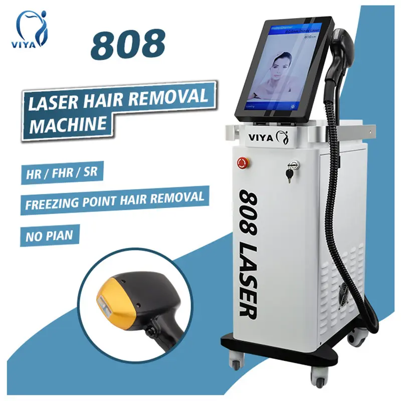Professional 808 diode laser hair removal machine laser beauty equipment alexandrite laser hair removal machine