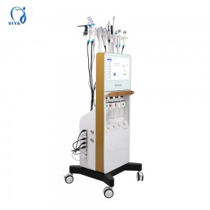 14 in 1 Oxygen Jet Deep Cleansing Hydrogen Multifunctional Facial Equipment
