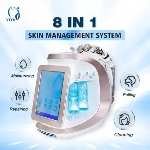 8 in 1 Microdermabrasion Oxygen Spray Facial Machine For Skin Rejuvenation