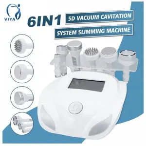 6 in 140 k negative pressure Vacuum Cavitation System cellulite reduction weight loss machine for Aesthetic medicine