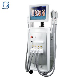 360° Rotate 4 in 1 diode laser hair removal & tattoo removal machine