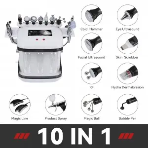 10 in 1 Oxygen jet machines for multiple skin care