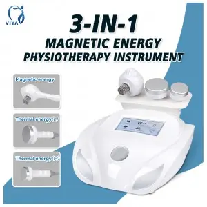3 in 1 magnetic thermal energy physiotherapy therapy instrument