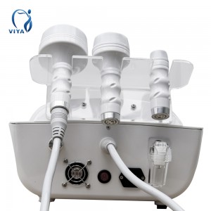 3 Handles Body Face Eyes Slimming Vacuum Suction Cavitation Radio Frequency