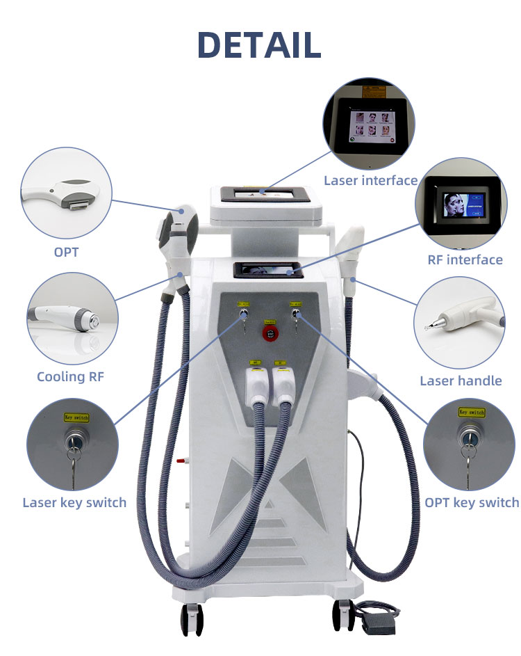Hair Remover Laser Machine Factory hair removal and tatoo removal machine (8)