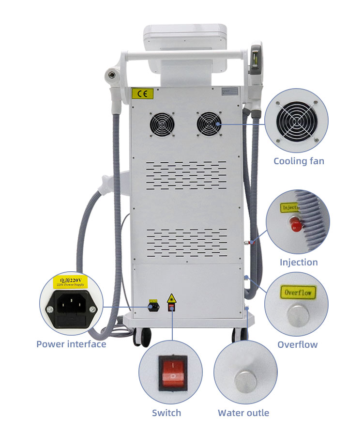 Hair Remover Laser Machine Factory hair removal and tatoo removal machine (9)