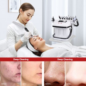 10 in 1 Oxygen jet machines for multiple skin care