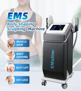 2 handle beauty emslim ems body muscle stimulator sculpt machine
