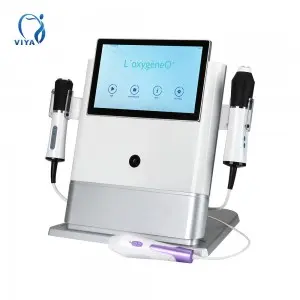 Portable 3 in 1 co2 bubble oxygenation oxygen jet peel facial multipolar rf machine with skin analyzer