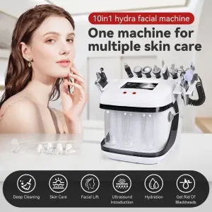 10 in 1 Oxygen jet machines for multiple skin care