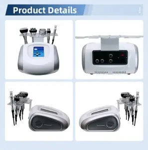40K Ultrasonic Beauty Instrument RF Lifting and Firming Microelectric with Colored Lights