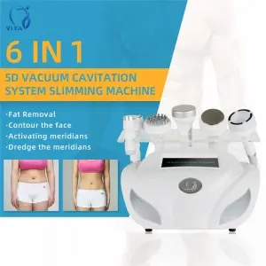6 in 140 k negative pressure Vacuum Cavitation System cellulite reduction weight loss machine for Aesthetic medicine