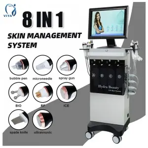 8 in 1 Skin Management System Oxygen Jet Machine