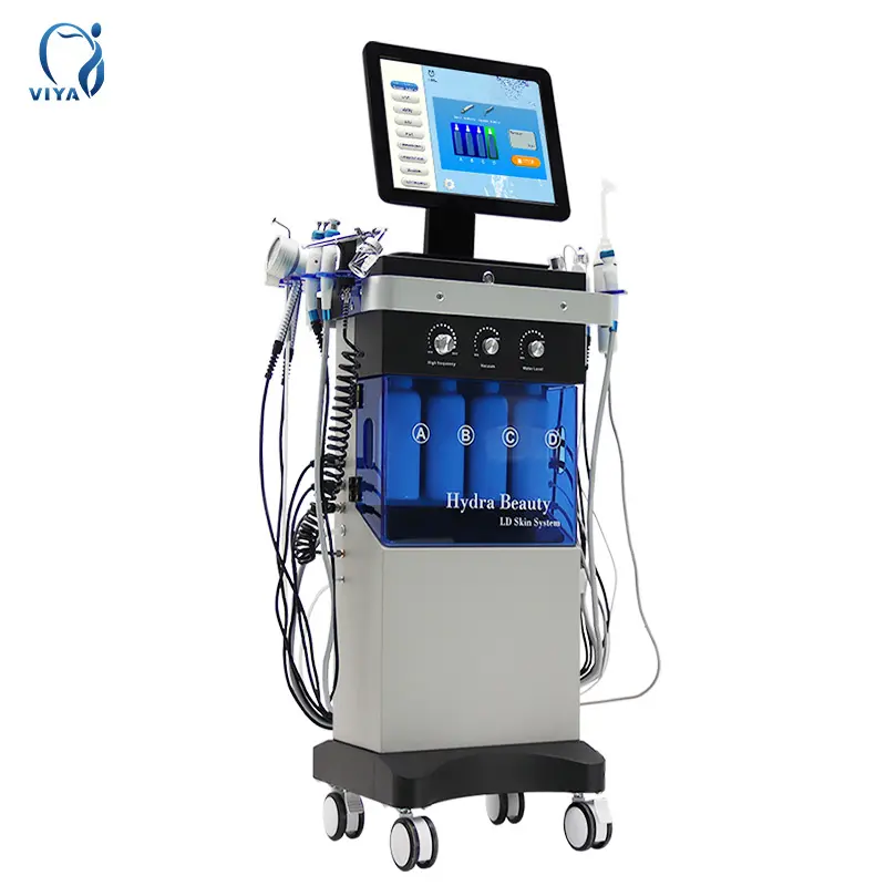 14 in 1 professional hydrafacial hydro dermabrasion skin machine hydro facial skin whitening machine (4)