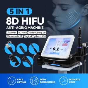 5 – in – 1 8D HIFU Anti – Aging Machine: Your All – in – One Beauty Solution