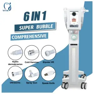6 in 1 oxygen facial machine for spa